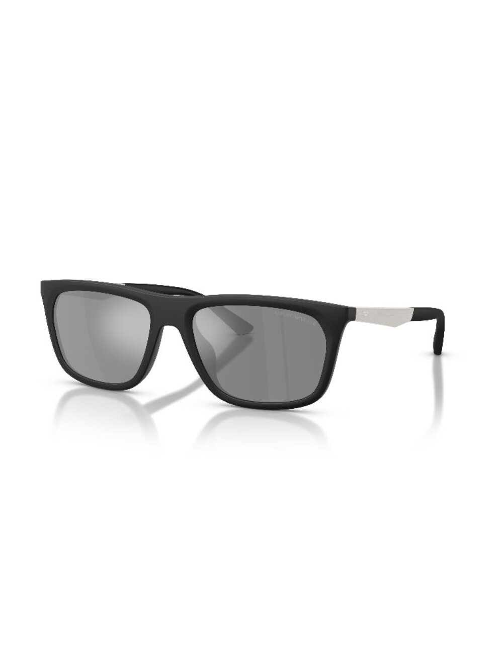 New Emporio Armani Men's Sunglasses Black Grey Lens Injected Frame EA4272U 57